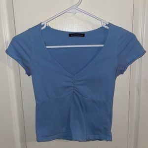 brandy melville light blue top